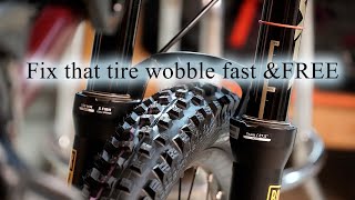 How to get rid of that Wobble in your tire |...