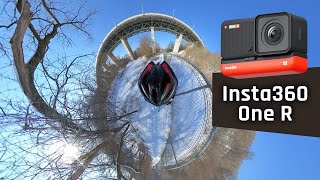 Mountain Biking with the Insta360 One R camera...