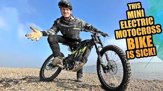 THIS MINI ELECTRIC MOTOCROSS DIRT BIKE IS SICK...