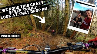 We rode this crazy steep MTB trail! Look at...