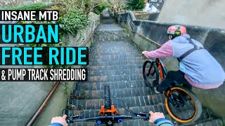 CRAZY URBAN GAPS, SHREDDING STAIRS AND RIDING...