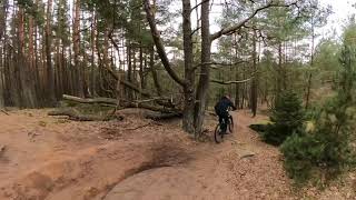 Änggårdsbergen MTB Pine Forest DH CHASED...