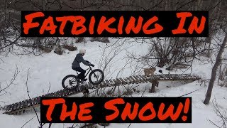 Fat Biking In The Snow!