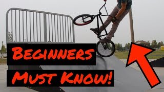 THINGS you MUST KNOW about BMX for BEGINNERS!!