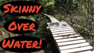 Skinny Bridge Over Swamp!