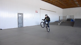 King Elizabeth BMXing?