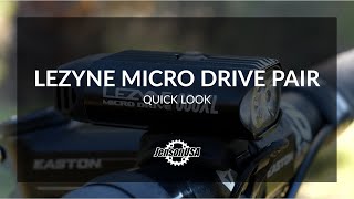 Taking a Quick Look at the Lezyne Micro Drive Pair