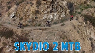 SkyDio 2 Drone - Mountain Biking - Gridley...