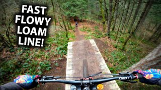 Riding and Mastering a SUPER FUN Trail ‘LOAM...