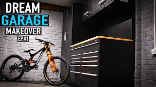 BUILDING MY DREAM GARAGE EP.#1// BIKE CAVE...