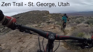 Mountain Biking Zen Trail in St. George, Utah