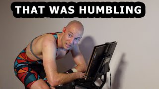 Pro mountain biker races Zwift for the first time