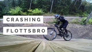 MTB Downhill Crashing Flottsbro (short edit)