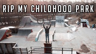 ONE LAST SESSION AT MY CHILDHOOD PARK.... RIP...