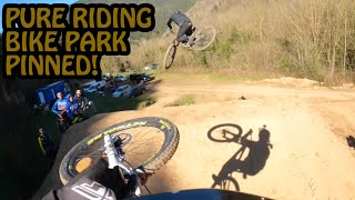 PURE RIDING BIKE PARK SHREDDING LSD!