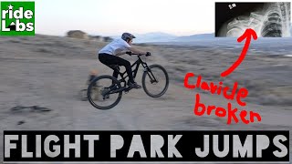 Secret Flight Park Jumps  | How I broke my...