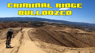 Bulldozed Criminal Ridge Trail - Castaic, CA
