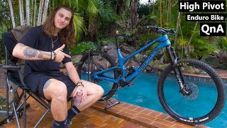 Answering your Questions! High Pivot MTB...