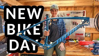 NEW BIKE DAY and snow-pocalypse