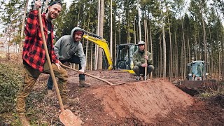 Wir bauen 1 Woche an neuer MTB Strecke!...