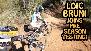 PRE SEASON TESTING WITH LOIC BRUNI IN BCN!