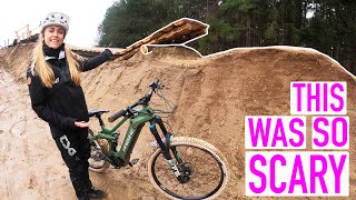 I CANNOT BELIEVE I RODE THIS INSANE NEW TRAIL!