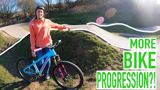 PROGRESSING EVEN MORE ON THE BIKE AT THIS...