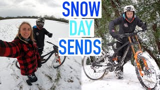 FILMING VLOGS AND RIDNG THE DOWNHILL BIKE IN...
