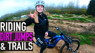 MINI DIRT JUMP AND TRAIL SESSION AT TWISTED...