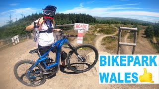 I HIT THE RED TRAILS AT BIKEPARK WALES!