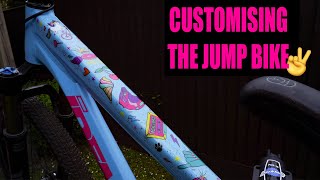 Customising my Jump Bike with Dyed Bro &...