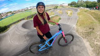 NEWHAVEN PUMP TRACK IS SICK! *GAP JUMPS AND...