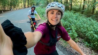Finding New Trails to Ride at Rogate Downhill...