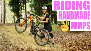 Riding a Handmade Jump...Lockdown Ride #2