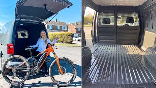 My MTB Van Conversion// VW Caddy
