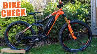 What bike do I ride? Haibike ALLMTN 7.5 bike...