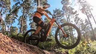 Enduro Racing...? Riding Peaslake Trails!