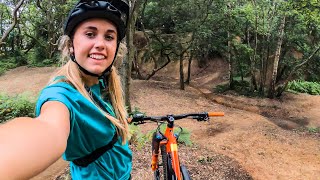 MTB at Danbury Common! *I hit the jumps!*