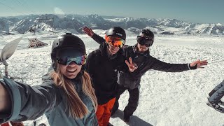 Snowboarding VLOG #2  *Top of Les Deux Alpes*