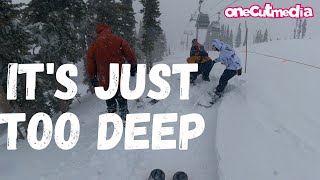 It's Just TOO DEEP @Whistler Blackcomb Some...