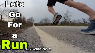 Quick Run with the Insta360 GO 2