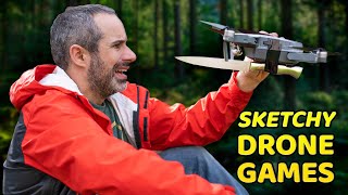 Doing really sketchy things with my old drone