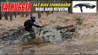 FATHUGGER Fat Bike Mudguard from MUDHUGGER -...