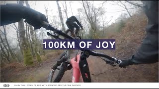 Riding 100km of trail with Bren