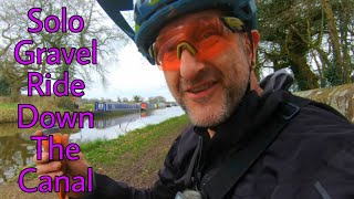 A peaceful GRAVEL RIDE down the CANAL PATHS...