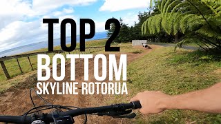 Top To Bottom Skyline Rotorua Bike Park NZ