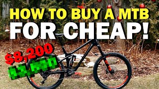 How To Buy A Top Mountain Bike Cheap!