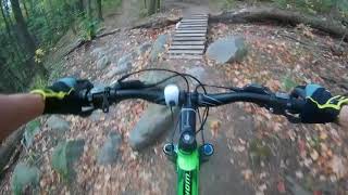 RIDING MY FIRST BLACK DIAMOND TRAIL!!!!!!! -...