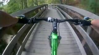 MY FAVORITE MTB TRAIL - JUMPS, DROP-OFFS, AND...