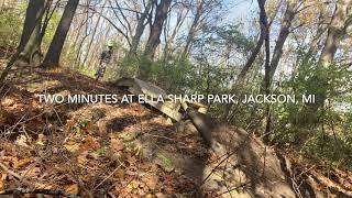 Two Minutes of MTB at Ella Sharp Park, Jackson, Mi